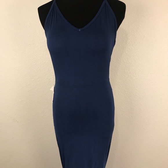 GO COUTURE | Blue Ombre Strappy Maxi Dress M - Picture 2 of 8